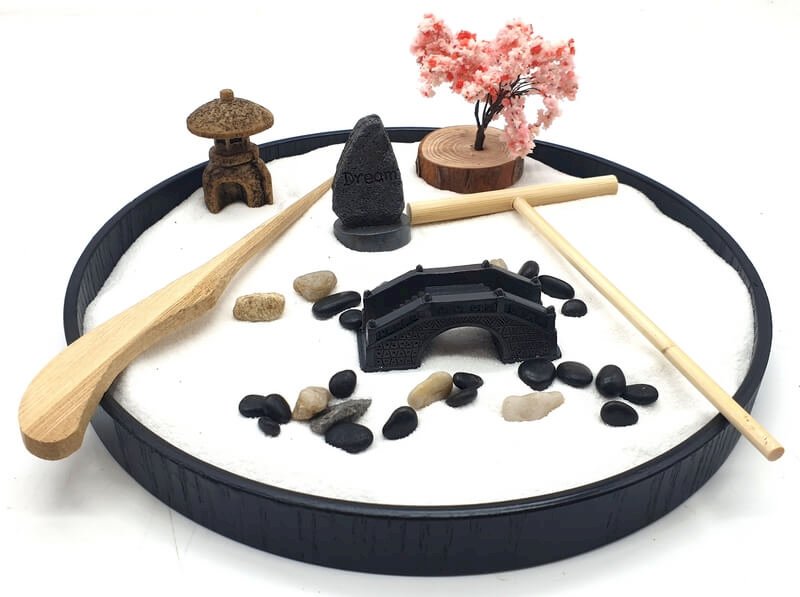 Zen garden, tumma